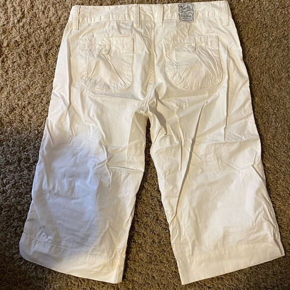 Lucky Brand capris white size 4/27 - Picture 2 of 3